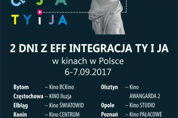 Europejski Festiwal Filmowy „Integracja Ty i Ja” w Kinie Fenomen