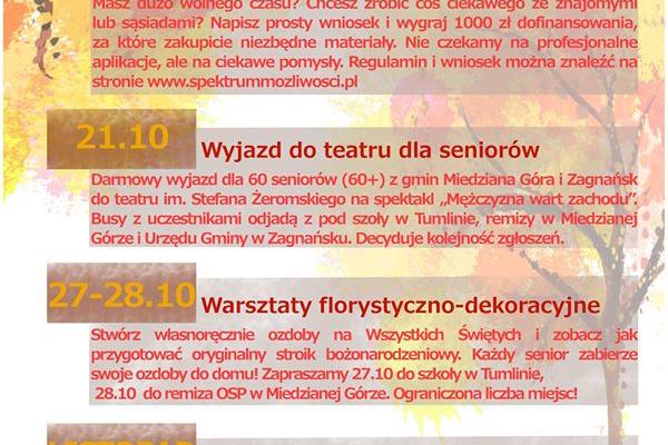 Aktywna Jesień w Miedzianej Górze i Zagnańsku