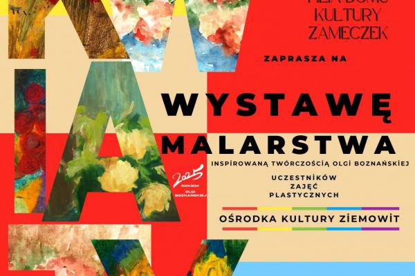 „Kwiaty”- wystawa malarstwa w „Ziemowicie”