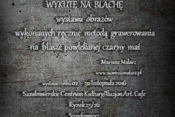 Wykute na blachę