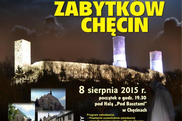 IX Nocne zwiedzanie zabytków Chęcin