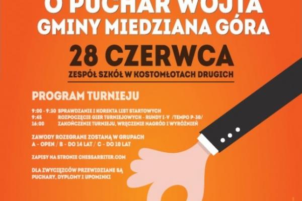 Turniej Szachowy o Puchar Wójta Gminy Miedziana Góra