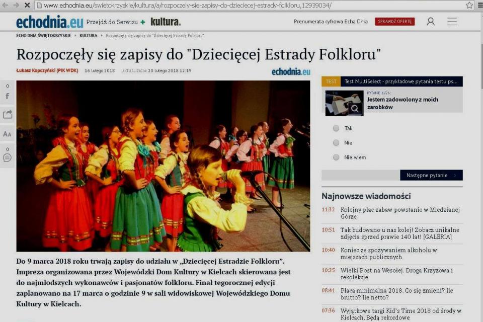 PIK i „Echo Dnia” rozpoczynają współpracę!