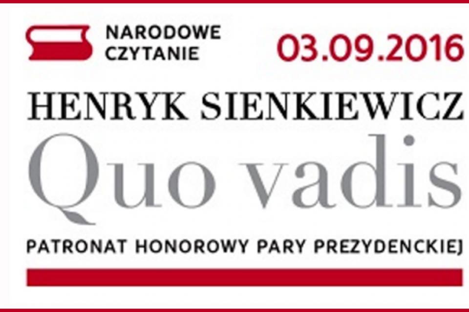 Narodowe Czytanie 2016