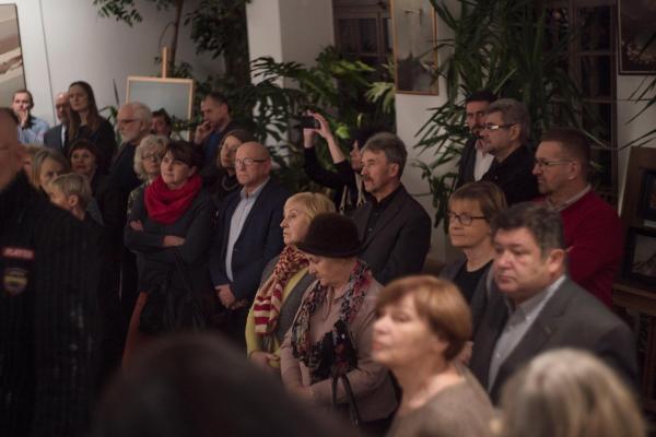 Wernisaż prac Zbigniewa Kurkowskiego - Fot. Małgorzata Chmiel