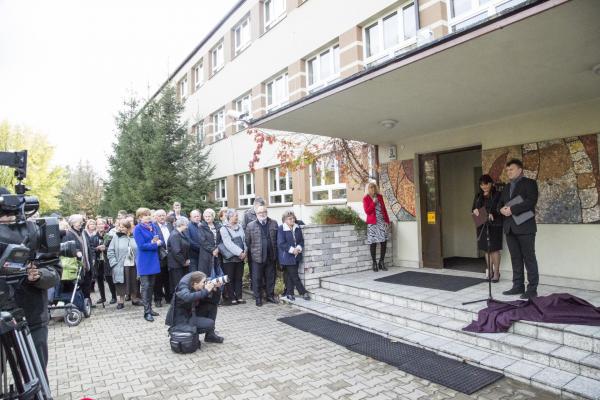 Upamiętnienie Tadeusza Maja - Fot. Małgorzata Chmiel