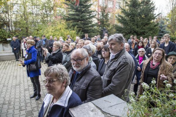 Upamiętnienie Tadeusza Maja - Fot. Małgorzata Chmiel