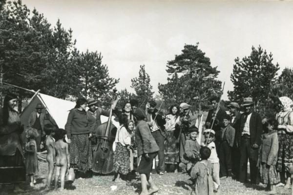 Obóz cygański w Kielcach, fot. K. Kuśmider 