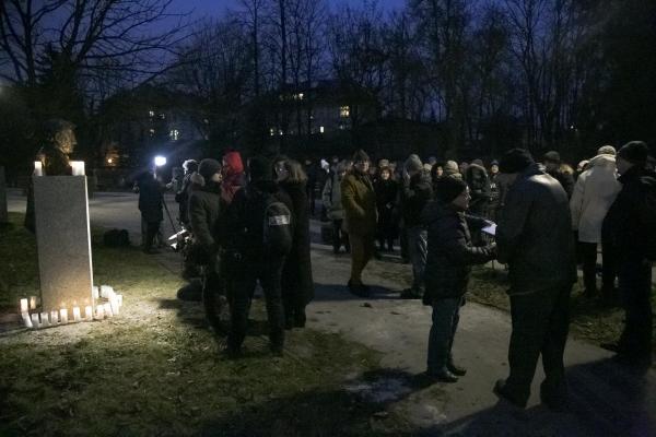 Popiersie Pawła Pierścińskiego - Fot. Małgorzata Chmiel