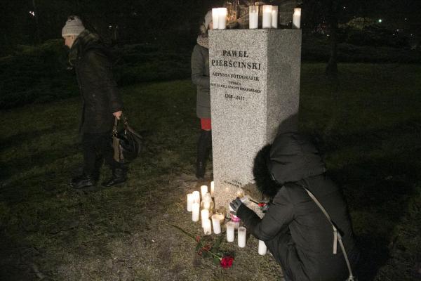 Popiersie Pawła Pierścińskiego - Fot. Małgorzata Chmiel