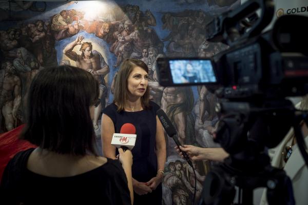 La Capella Sistina - Kaplica Sykstyńska. - Fot. Małgorzata Chmiel