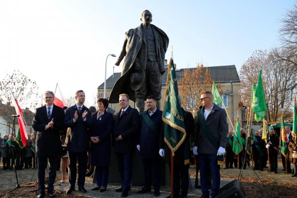 Odsłonięcie pomnika Wincentego Witosa