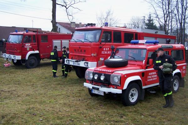 Zastępy OSP z gminy Zagnańsk - foto Krzysztof Herod