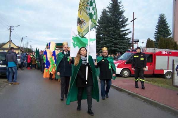 Orszak Zielony prowadzą Piotr Żołądek i Zbigniew Wróbel - foto Krzysztof Herod