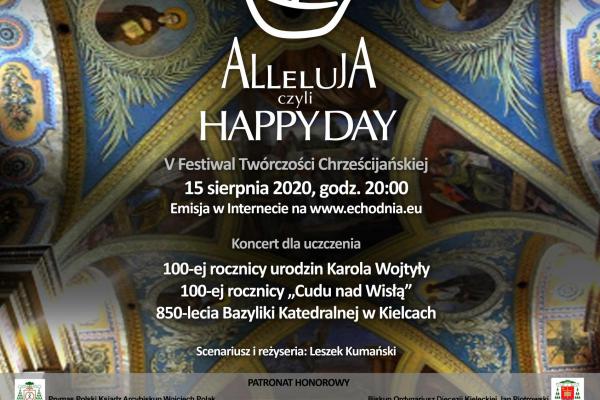 V Festiwal Twórczości Chrześcijańskiej ALLELUJA, CZYLI HAPPY DAY