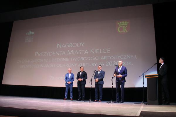 Nagrody dla ludzi kultury za 2020 rok - Fot. UM Kielce