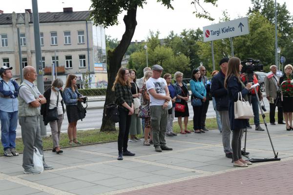 79. rocznica likwidacji kieleckiego getta - fot. Damian Więch