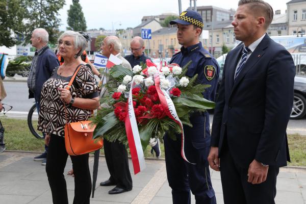 79. rocznica likwidacji kieleckiego getta - fot. Damian Więch