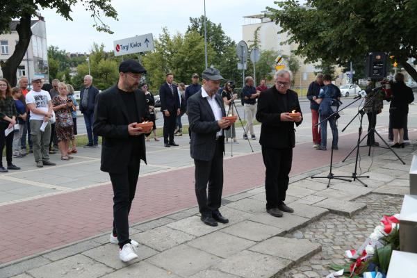 79. rocznica likwidacji kieleckiego getta - fot. Damian Więch