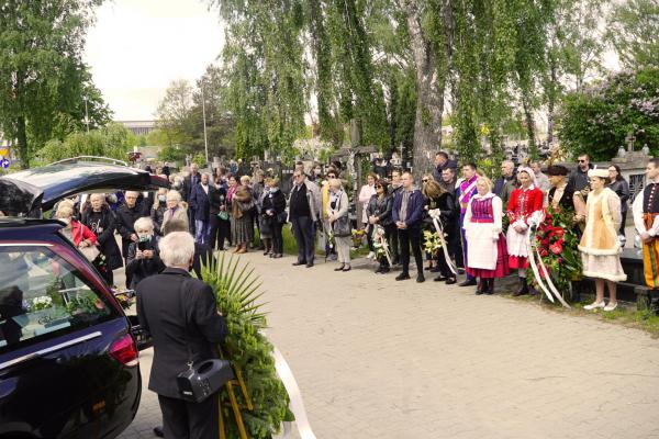 Ostatnie pożegnanie Joanny Wrońskiej - foto Małgorzata Chmiel