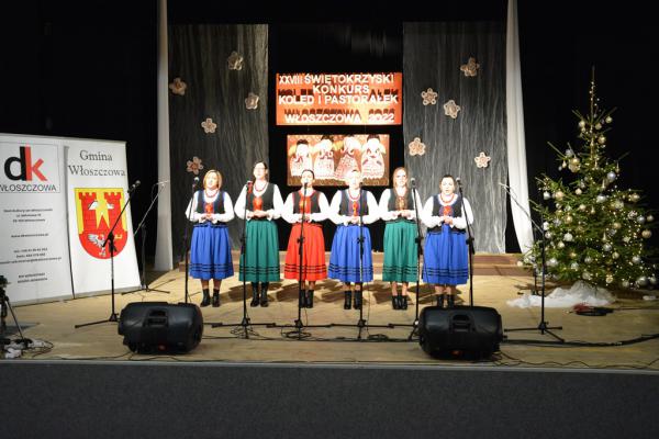 Finał 28. Świętokrzyskiego Konkursu Kolęd i Pastorałek we Włoszczowie - fot. Krzysztof Herod