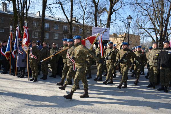 Uroczyste obchody Narodowego Dnia Pamięci Żołnierzy Wyklętych w Kielcach. - Fot.: Agnieszka Markiton