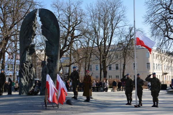 Uroczyste obchody Narodowego Dnia Pamięci Żołnierzy Wyklętych w Kielcach. - Fot.: Agnieszka Markiton