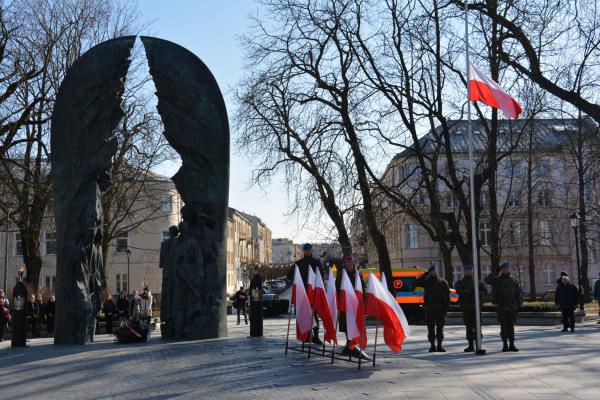 Uroczyste obchody Narodowego Dnia Pamięci Żołnierzy Wyklętych w Kielcach. - Fot.: Agnieszka Markiton