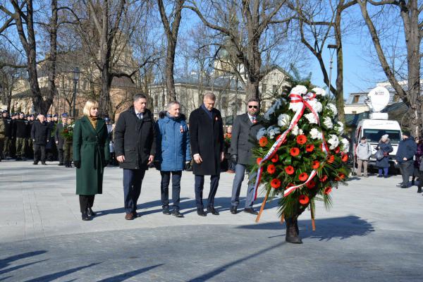 Uroczyste obchody Narodowego Dnia Pamięci Żołnierzy Wyklętych w Kielcach. - Fot.: Agnieszka Markiton