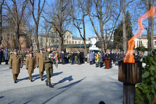 Uroczyste obchody Narodowego Dnia Pamięci Żołnierzy Wyklętych w Kielcach. - Fot.: Agnieszka Markiton