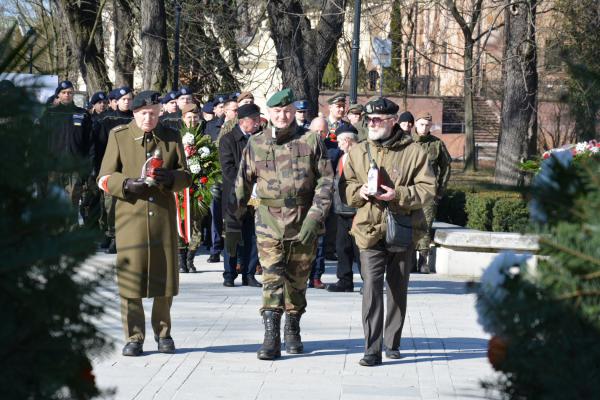 Uroczyste obchody Narodowego Dnia Pamięci Żołnierzy Wyklętych w Kielcach. - Fot.: Agnieszka Markiton