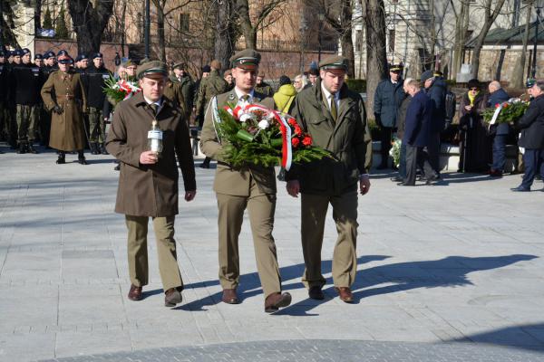 Uroczyste obchody Narodowego Dnia Pamięci Żołnierzy Wyklętych w Kielcach. - Fot.: Agnieszka Markiton