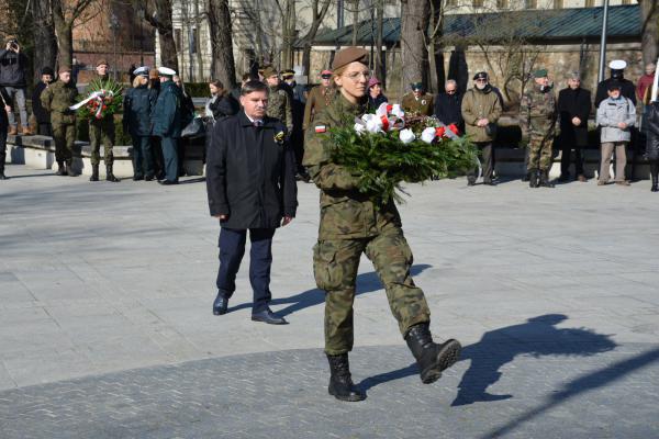 Uroczyste obchody Narodowego Dnia Pamięci Żołnierzy Wyklętych w Kielcach. - Fot.: Agnieszka Markiton