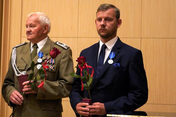 Uroczystość wręczenia odznaczeń nadanych przez Prezydenta RP - Fot.: Damian Więch (PIK)