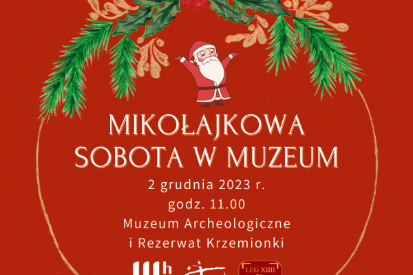 Mikołajki w Muzeum Archeologicznym i Rezerwacie Krzemionki