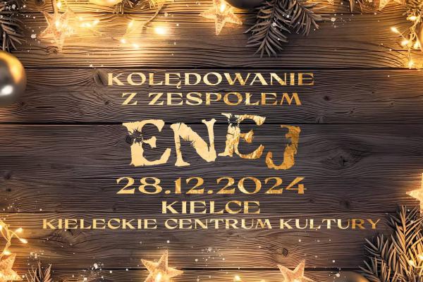 Kolędowanie z zespołem Enej w Kieleckim Centrum Kultury