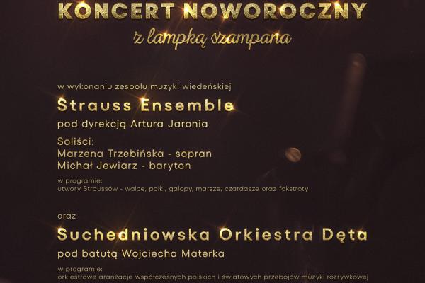 „Koncert noworoczny z lampką szampana” w Suchedniowie