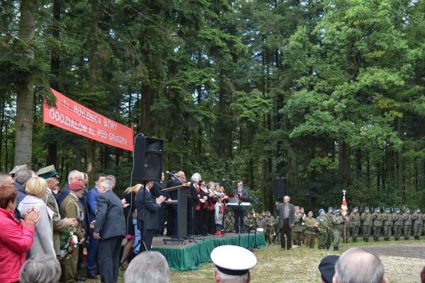 71 rocznica bitwy oodziałów AL pod Gruszką - Fot. Marek Urbański