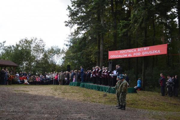 71 rocznica bitwy oodziałów AL pod Gruszką - Fot. Marek Urbański