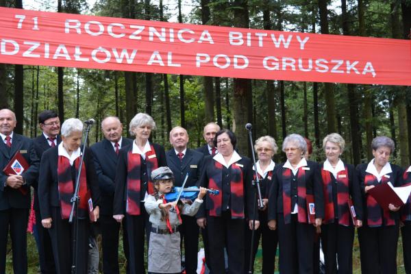 71 rocznica bitwy oodziałów AL pod Gruszką - Fot. Marek Urbański