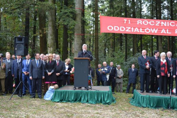 71 rocznica bitwy oodziałów AL pod Gruszką - Fot. Marek Urbański