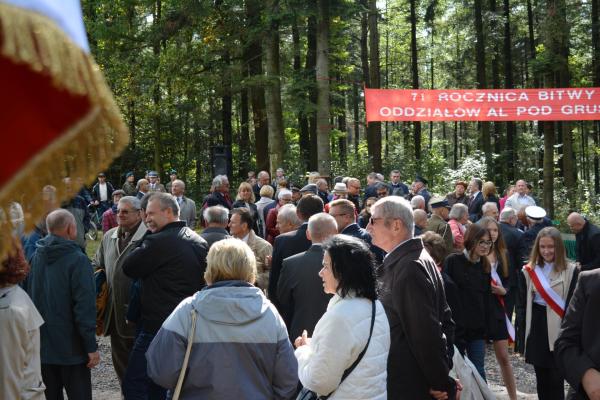 71 rocznica bitwy oodziałów AL pod Gruszką - Fot. Marek Urbański