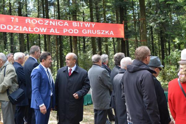 71 rocznica bitwy oodziałów AL pod Gruszką - Fot. Marek Urbański