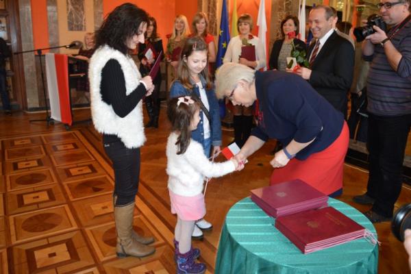 Wręczenie obywatelstw polskich - fot. Agnieszka Markiton