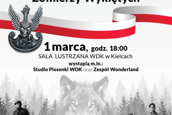 01.03. | Koncert w WDK z okazji Narodowego Dnia Pamięci Żołnierzy Wyklętych 