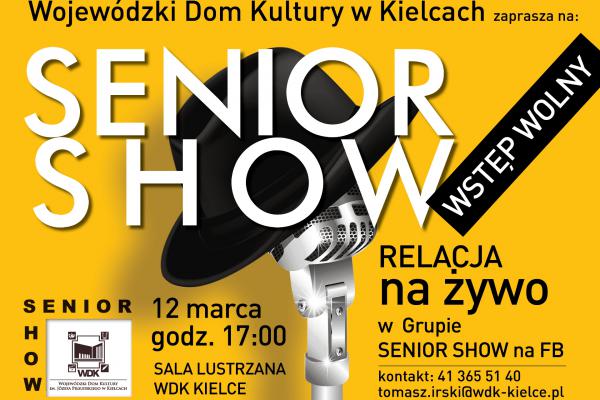 Marcowy koncert z cyklu Senior Show