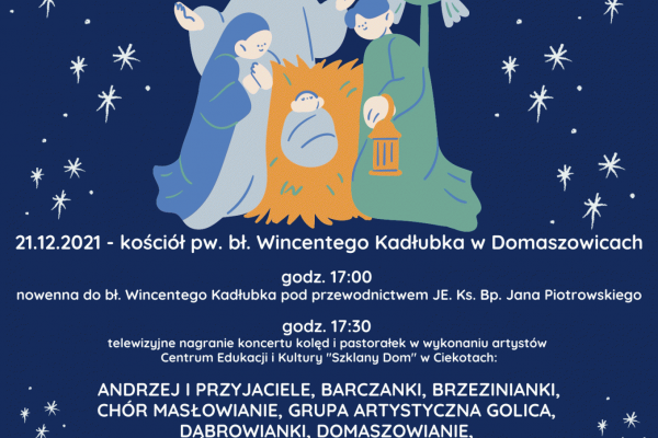 21.12. / Koncert GMINA MASŁÓW KOLĘDUJE.