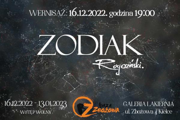 ZODIAK – wernisaż wystawy prac Rogozińskiego