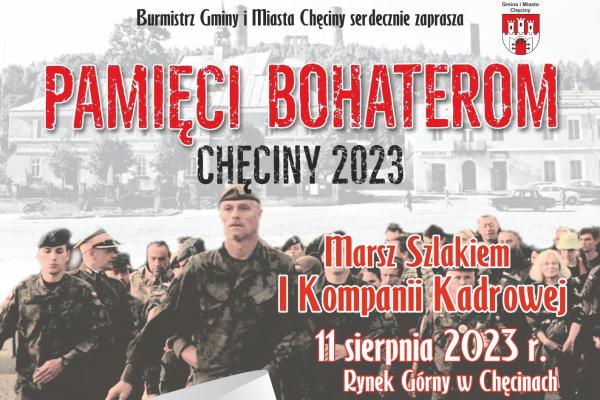 PAMIĘCI BOHATEROM – CHĘCINY 2023