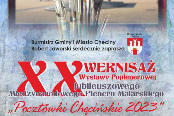 12.08. | Wernisaż wystawy pt. POCZTÓWKI CHĘCIŃSKIE 2023 